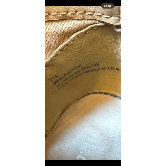 Maurice Daphne Faux Suede Heeled Ankle Bootie Women's Shoes 7.5 Boho Burgundy - Picture 13 of 13